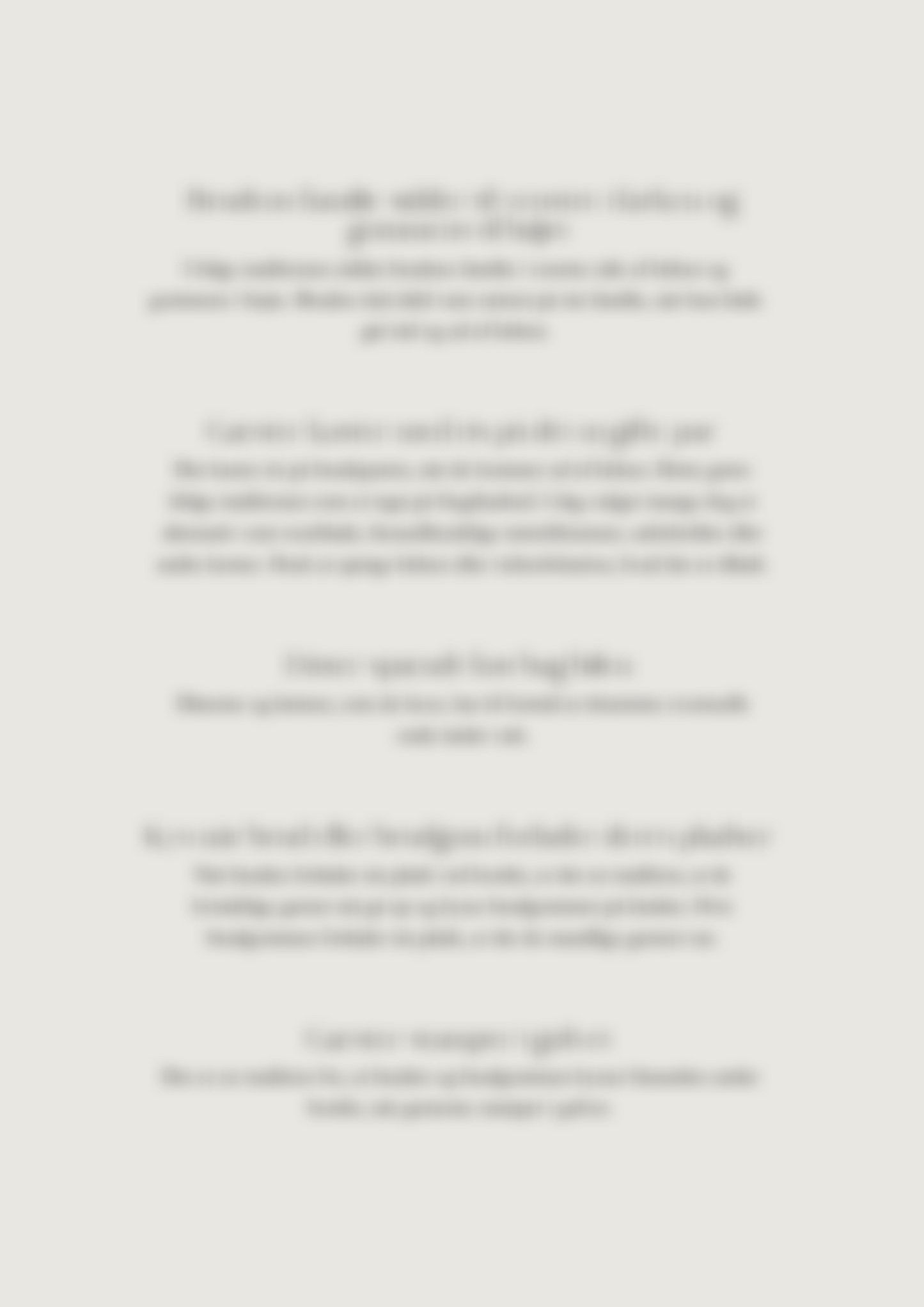 Danske Bryllupstraditioner